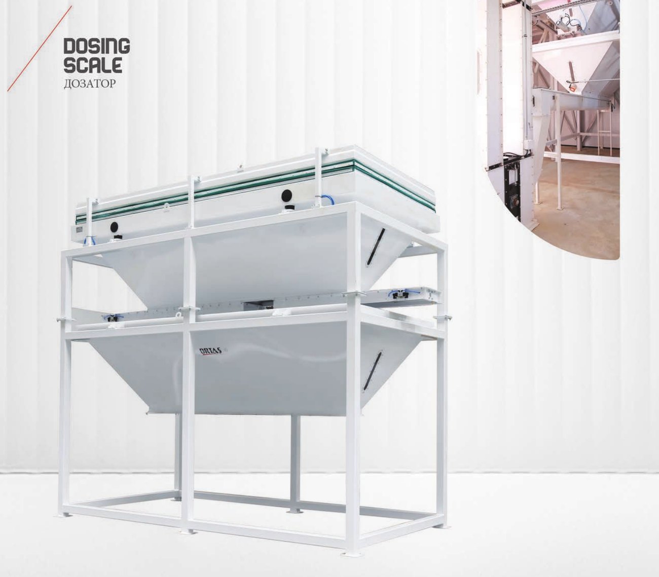 Doseur-peseur ORTAŞ — aliments de bétail / ALAF | ASIYAP INDUSTRY Maroc